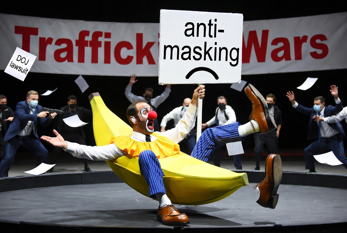Trafficking Wars: Politico Edition - Scott Wiener's Insane Clownish Crusade to Bash Heads with Federal Authority (Pun Intended)